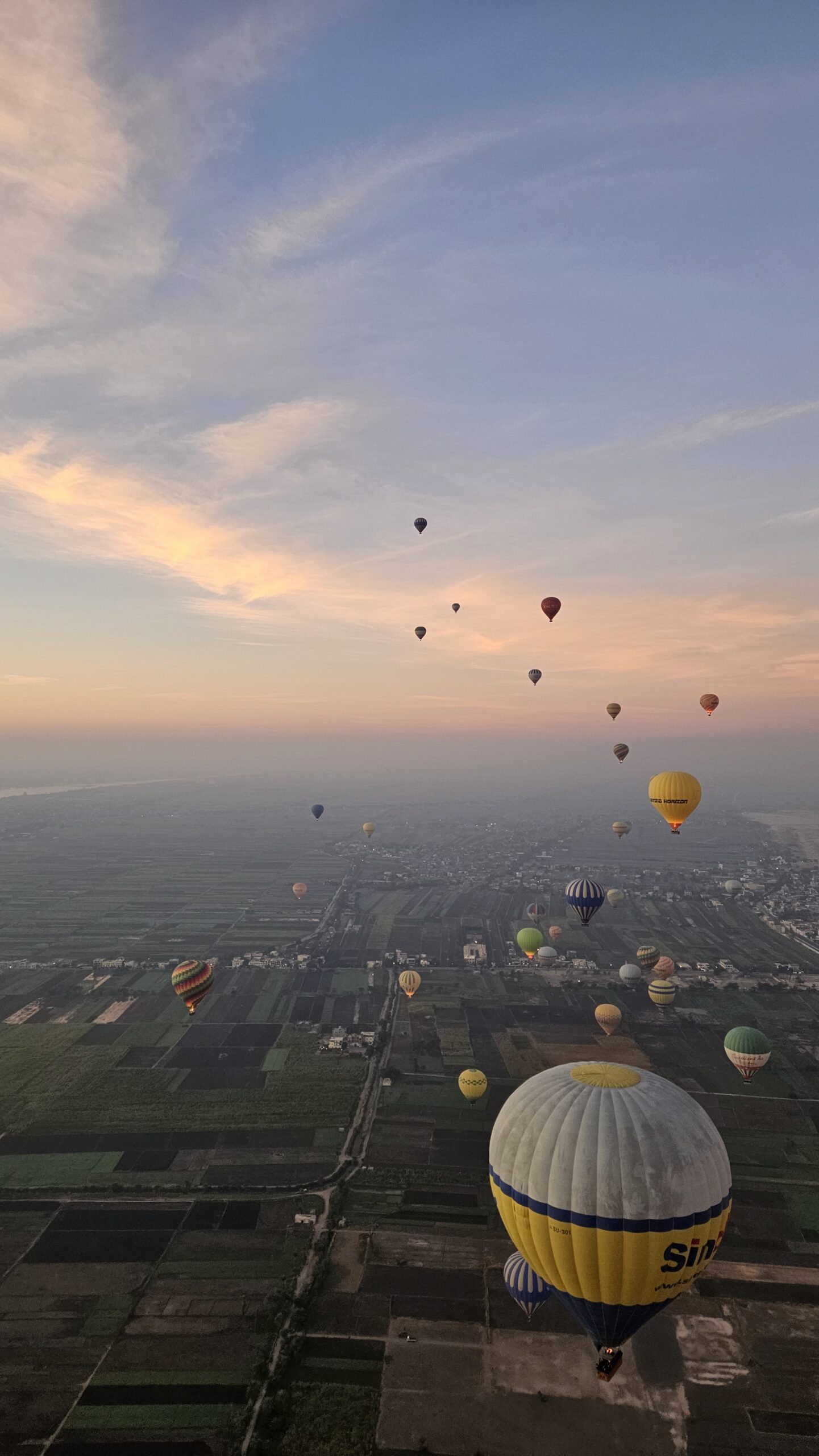 Voo de balão em Luxor